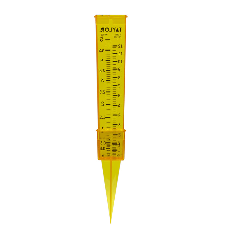 Taylor Square Rain Gauge Ground 1.2 in. W X 7.8 in. L