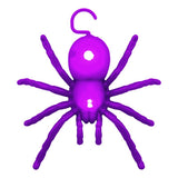 Magic Seasons White 4.75 in. Prelit Light Up Spider