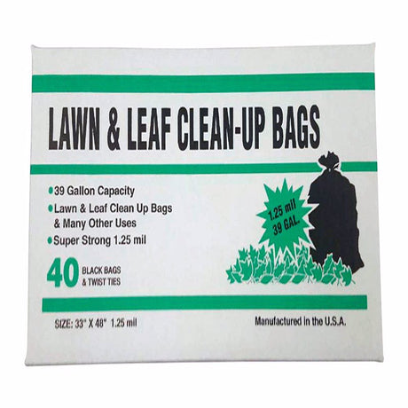 LAWN&LEAF BAG 39GAL 40PK