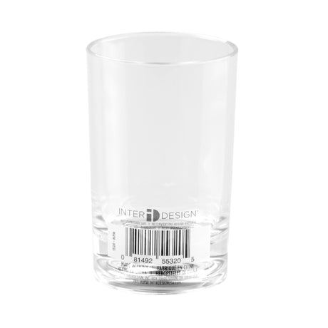 iDesign Eva Clear Acrylic Bathroom Cup