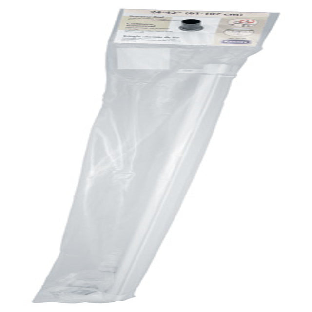 TRAVERSE ROD 78-150" WHT