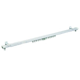 Kenney White Traverse Curtain Rod 78 in. L X 150 in. L