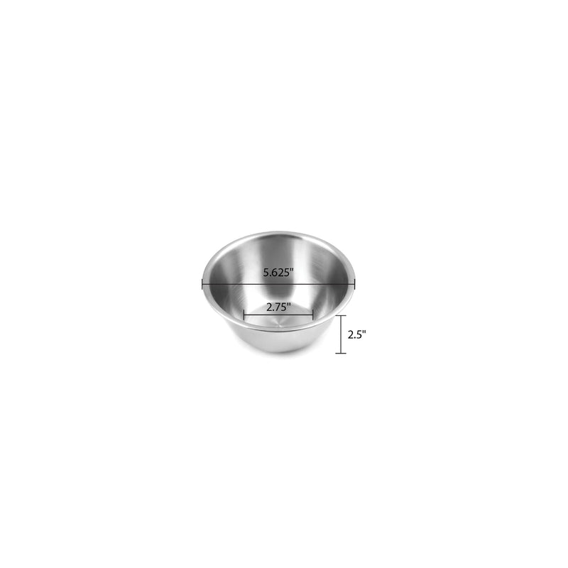 Fox Run 1/2 qt Stainless Steel Silver Mixing Bowl 1 pc