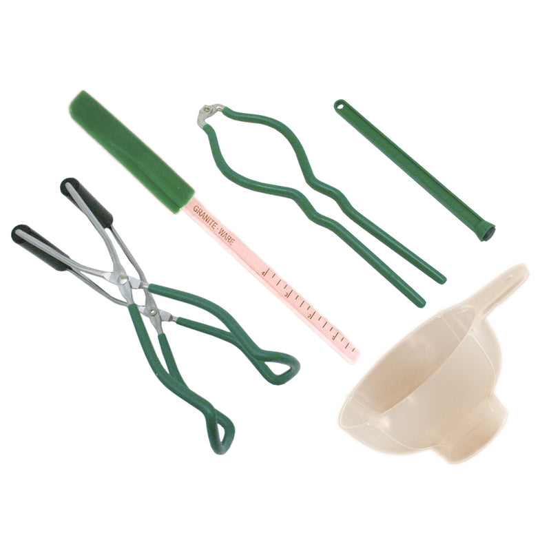 CANNING TOOL SET 5PC GRN