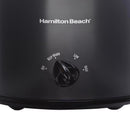 Hamilton Beach 3 qt Black Stoneware Slow Cooker