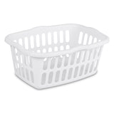 LAUNDRY BASKET WHT