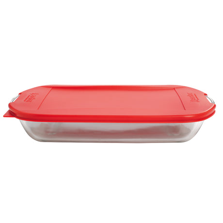 Anchor Hocking Essentials Cake Pan Cherry Red