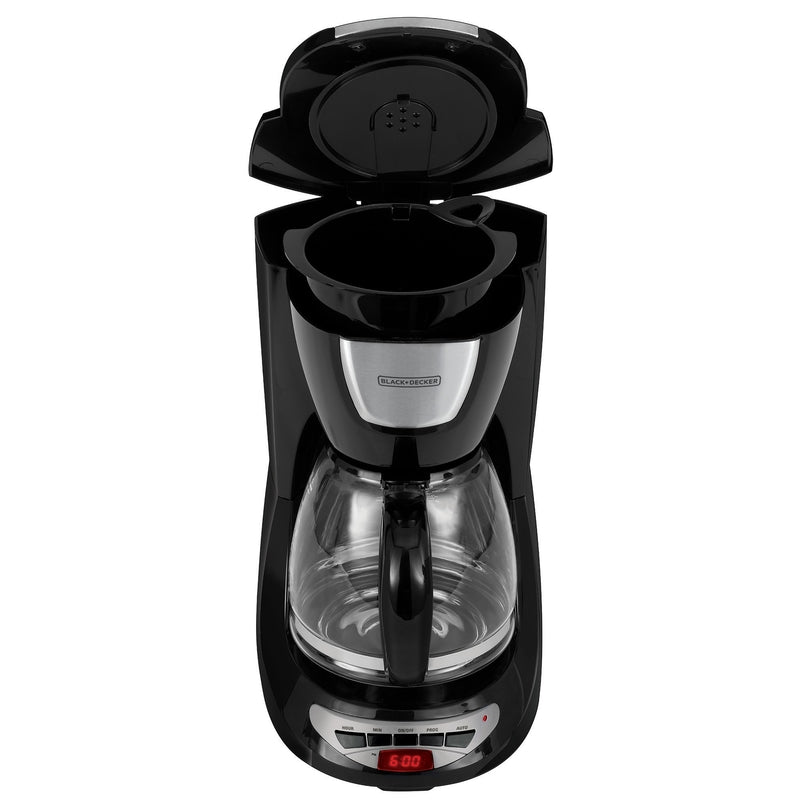 Black+Decker 12 cups Black Coffee Maker