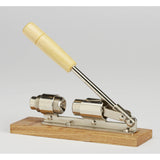 Duke Silver/Wood Steel Nut Cracker