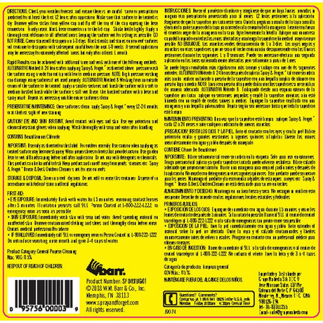 Spray & Forget House and Deck Cleaner 1 gal Liquid