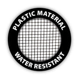 Tenax 2 ft. H X 15 ft. L Polypropylene Barrier Netting Black