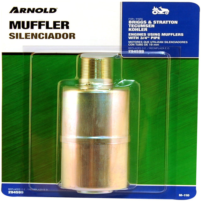 MUFFLER 3/4" PIPE