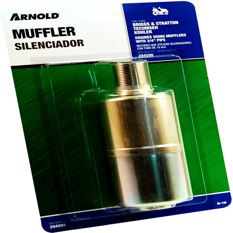Arnold Muffler 1 pk 3/4" PIPE