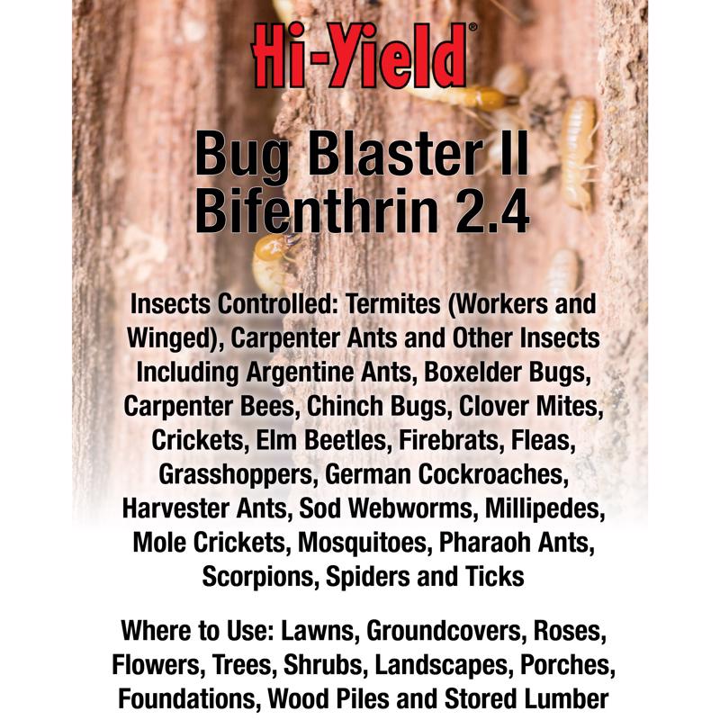Hi-Yield Bug Blaster II Insect Killer Liquid Concentrate 16 oz