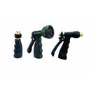 HOSE NOZZLE SET BLK 3PC