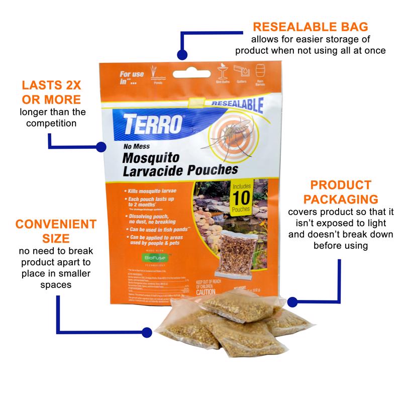 TERRO Mosquito Killer Granules 3.5 oz