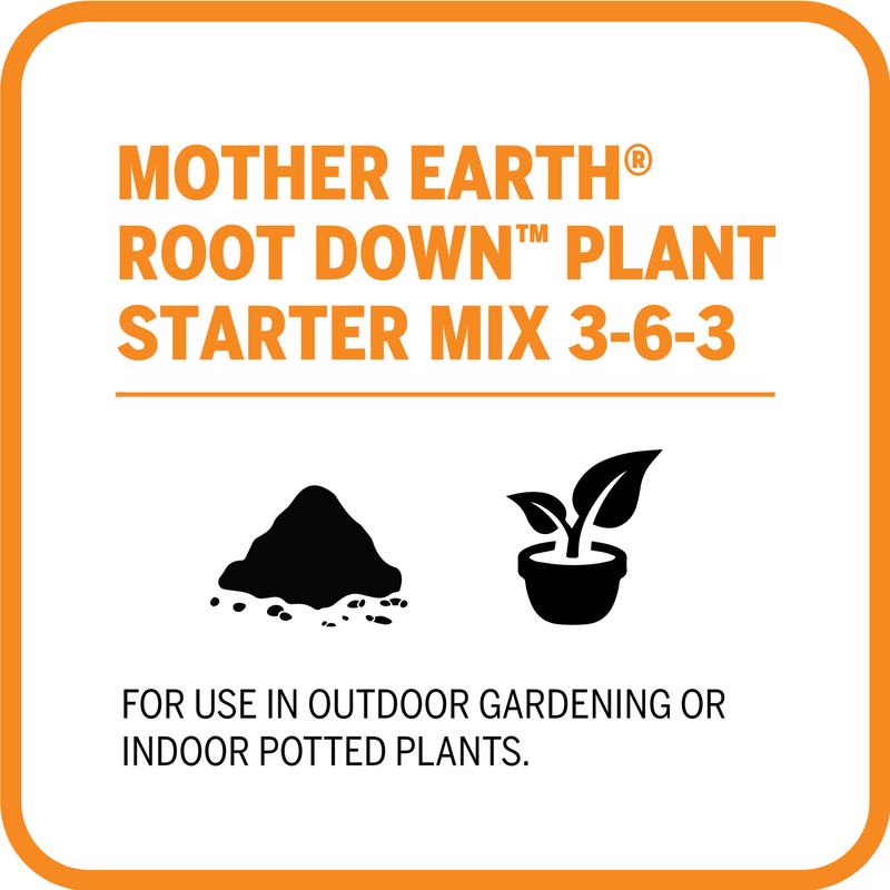 Mother Earth Root Down All Purpose Plant Starter 4.4 lb
