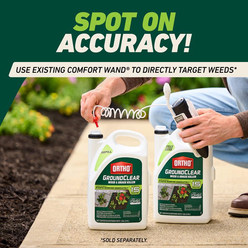 Ortho GroundClear Weed and Grass Killer Refill RTU Liquid 1 gal