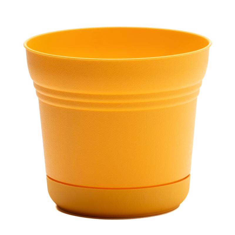 PLANTER YELLOW 10"