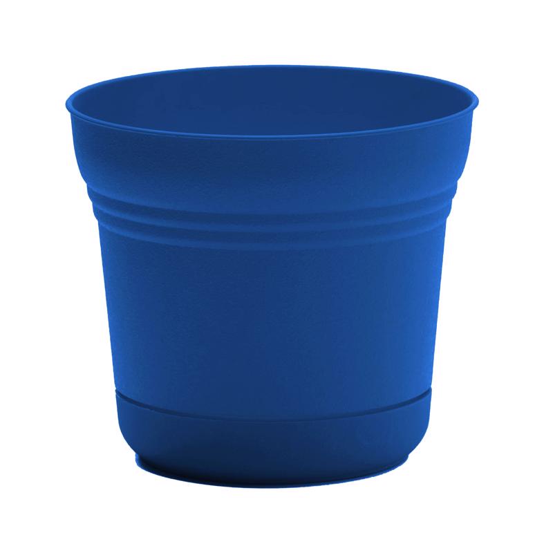 PLANTER SATURN CL BLU 7"