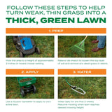 Scotts Turf Builder ThickR Bermuda Grass Sun or Shade Grass Seed and Fertilizer 40 lb