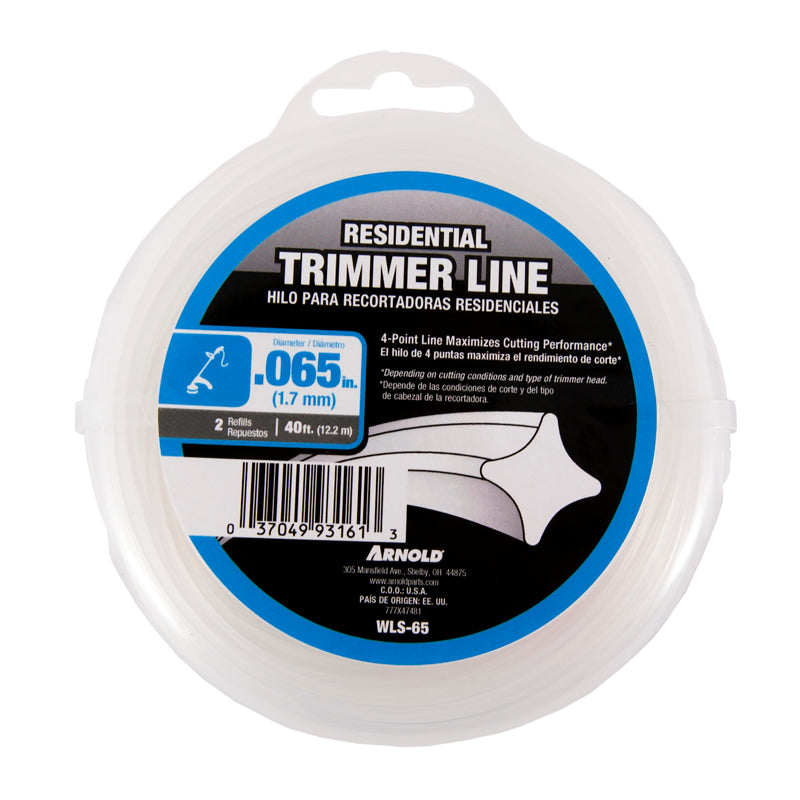 TRIMMER LINE .065"X40'