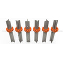 LockJawz T-Post Fence Insulator Orange