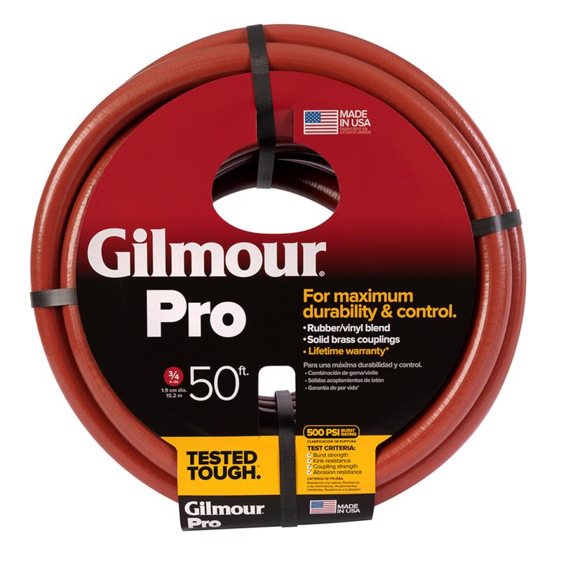 Gilmour 3/4 in. D X 50 ft. L Heavy Duty Professional Grade Commercial Grade Hose