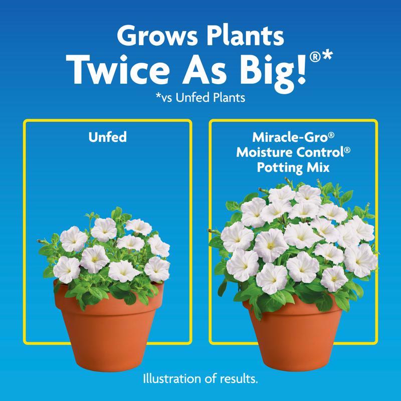 Miracle-Gro Moisture Control Flower and Plant Potting Mix 2 cu ft