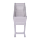 NuVue 32 in. H X 36 in. W X 11 in. D X 15 in. D Vinyl Elevated Garden Box White