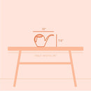 Bloem Aqua Rite Blue 56 oz Plastic Watering Can