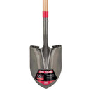 Truper Tru-Tough 41 in. Steel Round Digging Shovel Wood Handle