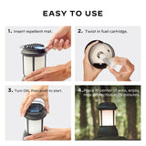 Thermacell Patio Shield Insect Repellent Lantern Device For Mosquitoes/Other Flying Insects 1 pk