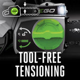 EGO Power+ CS1804 18 in. 56 V Battery Chainsaw Kit (Battery & Charger)