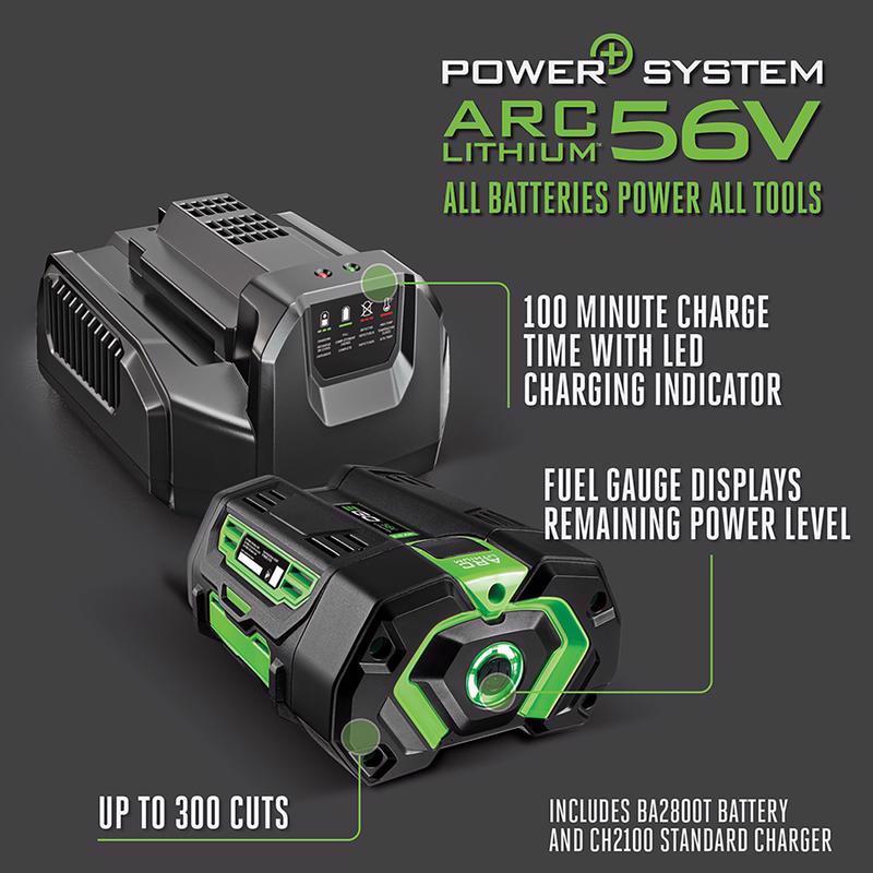 EGO Power+ CS1804 18 in. 56 V Battery Chainsaw Kit (Battery & Charger)