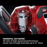 Toro Flex Force 51840 24 in. 60 V Battery Hedge Trimmer Kit (Battery & Charger)