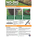 EasyFlex 20 ft. L Plastic Black Landscape Edging Kit