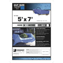 TARP BLU POLY LD 5X7'