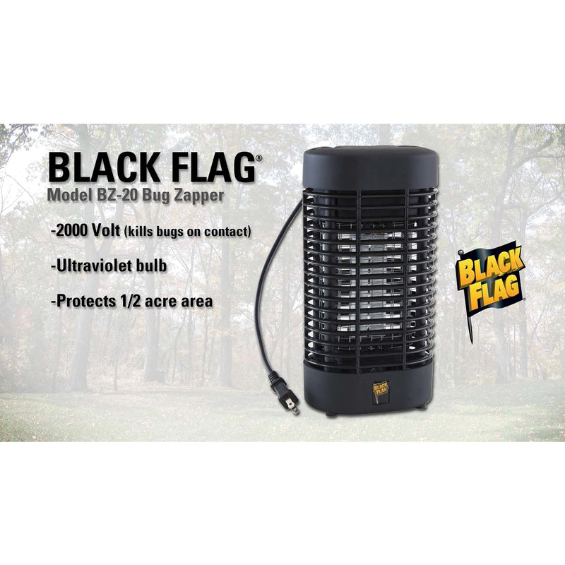 Black Flag Outdoor Bug Zapper 1/2 acre 20 W