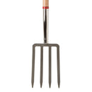 Ace 4 Tine Steel Spading Fork 30 in. Wood Handle