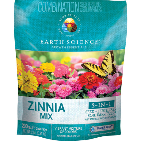 SEED MIX ZINNIA 2LB