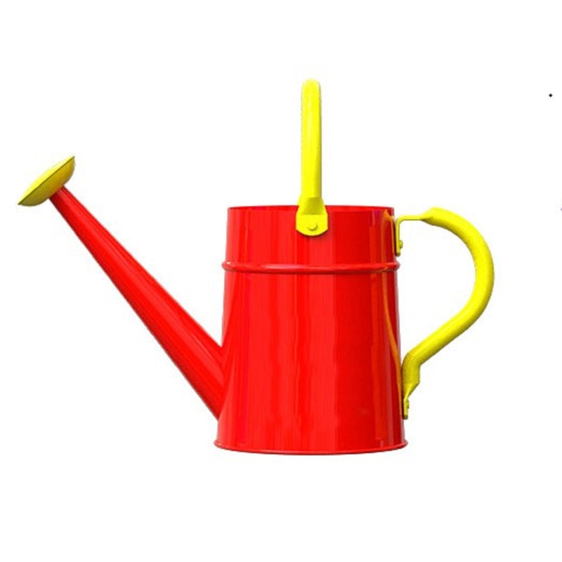 Panacea Red/Yellow 0.5 gal Steel Watering Can