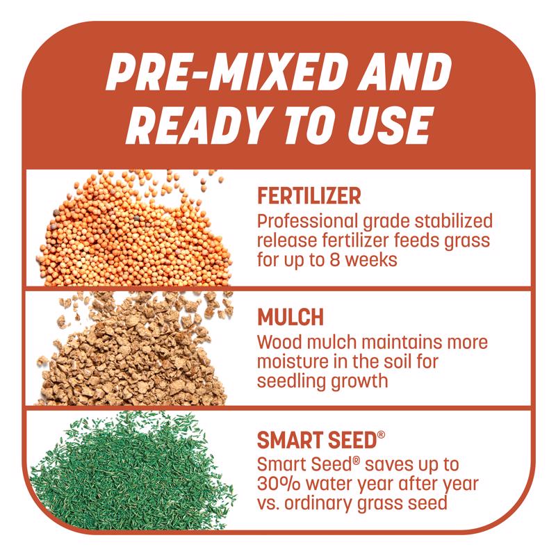 Pennington Smart Patch Bermuda Grass Full Sun Seed/Fertilizer/Mulch Repair Kit 5 lb