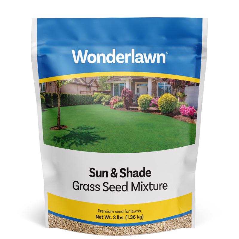 Wonderlawn Mixed Sun or Shade Grass Seed 3 lb