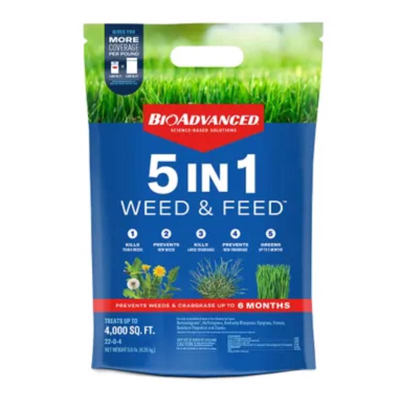 WEED&FEED 5 IN 1 9.6LB