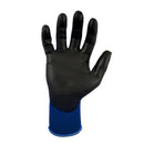 General Electric Unisex Dipped Gloves Black/Blue M 1 pair