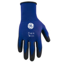 DIPPED GLOVES BK/BLU XL
