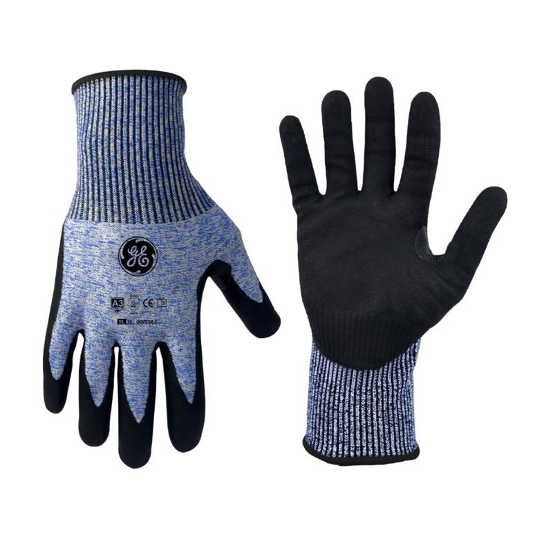 DIP GLOVES BK/BLU 13G XL