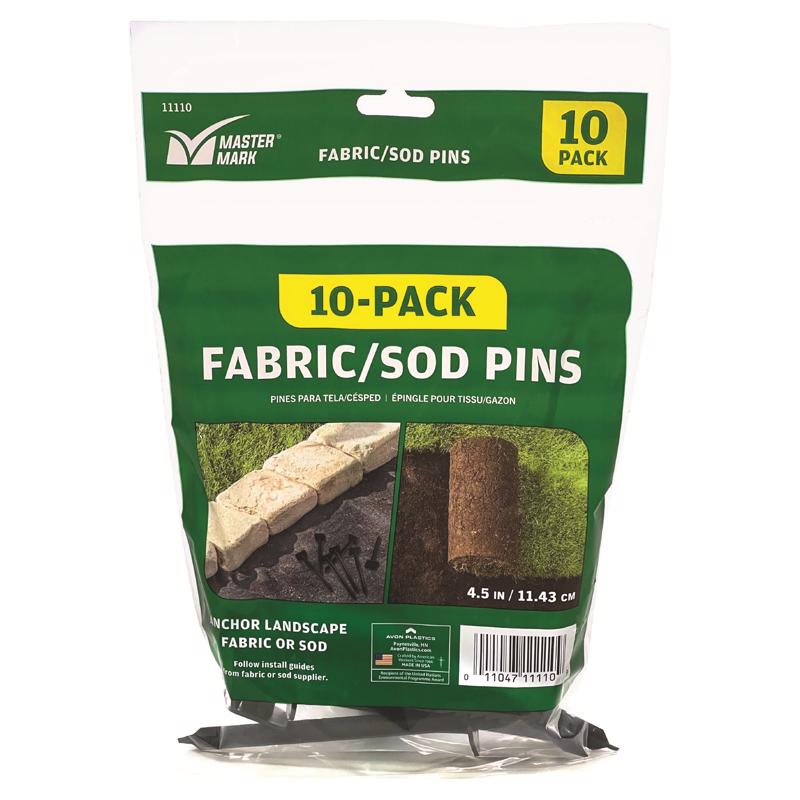 FABRC SOD PINS 4.5" 10PK