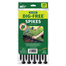 Master Mark Pavemaster 0.02 ft. L X 8 in. H Plastic Black Paver Spikes